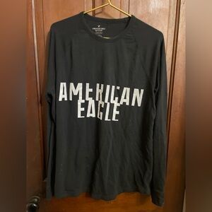 American Eagle men's large long sleeve black shirt